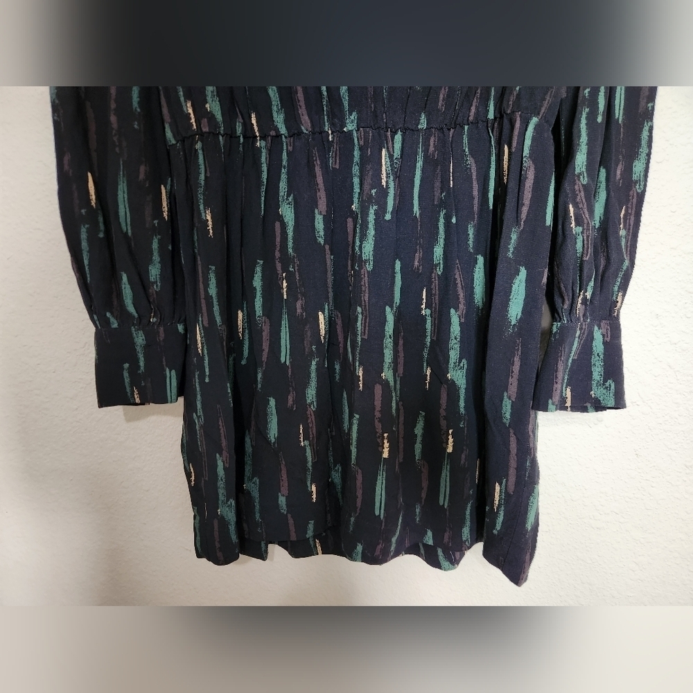 Zara Gabriela Abstract Mini Dress Size Large - Picture 4 of 7
